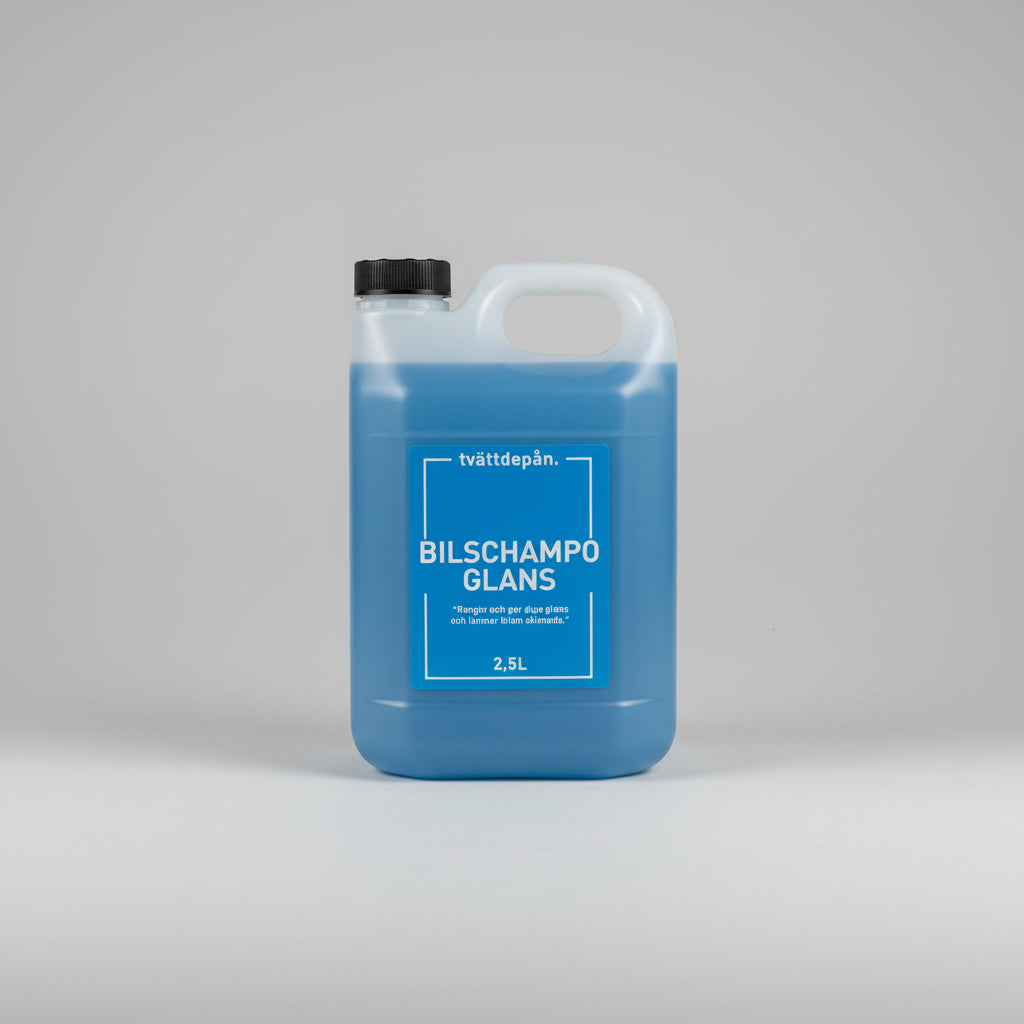 Bilschampo glans - 2,5 l - tvättdepån.se
