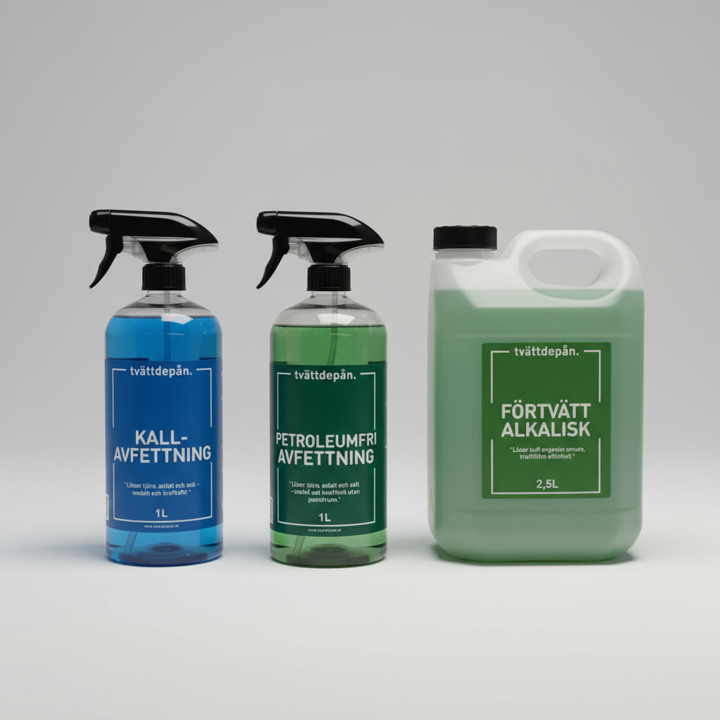 Avfettning och förtvätt