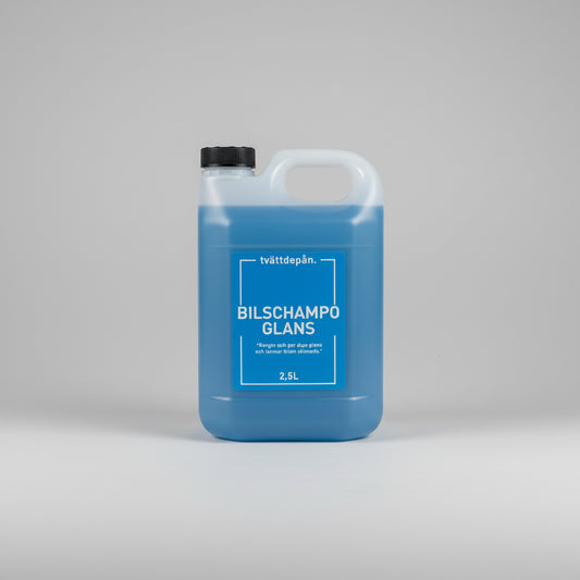 Bilschampo glans - 2,5 l - tvättdepån.se