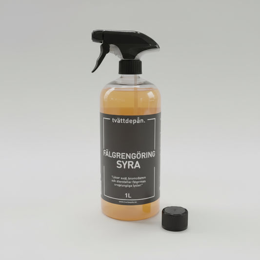 Fälgrengöring Syra