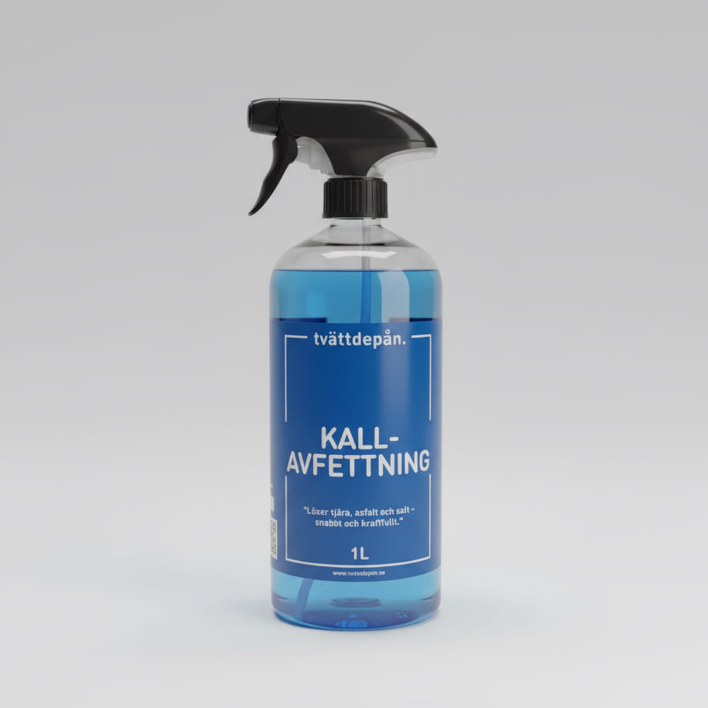 Kallavfettning 1 liter med spraytrigger - Tvättdepån